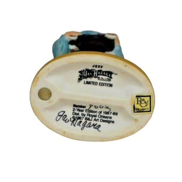 Jan Hagara Autographed Jeff 2 Year Limited Edition Royal Orleans 1987 - Picture 5 of 5